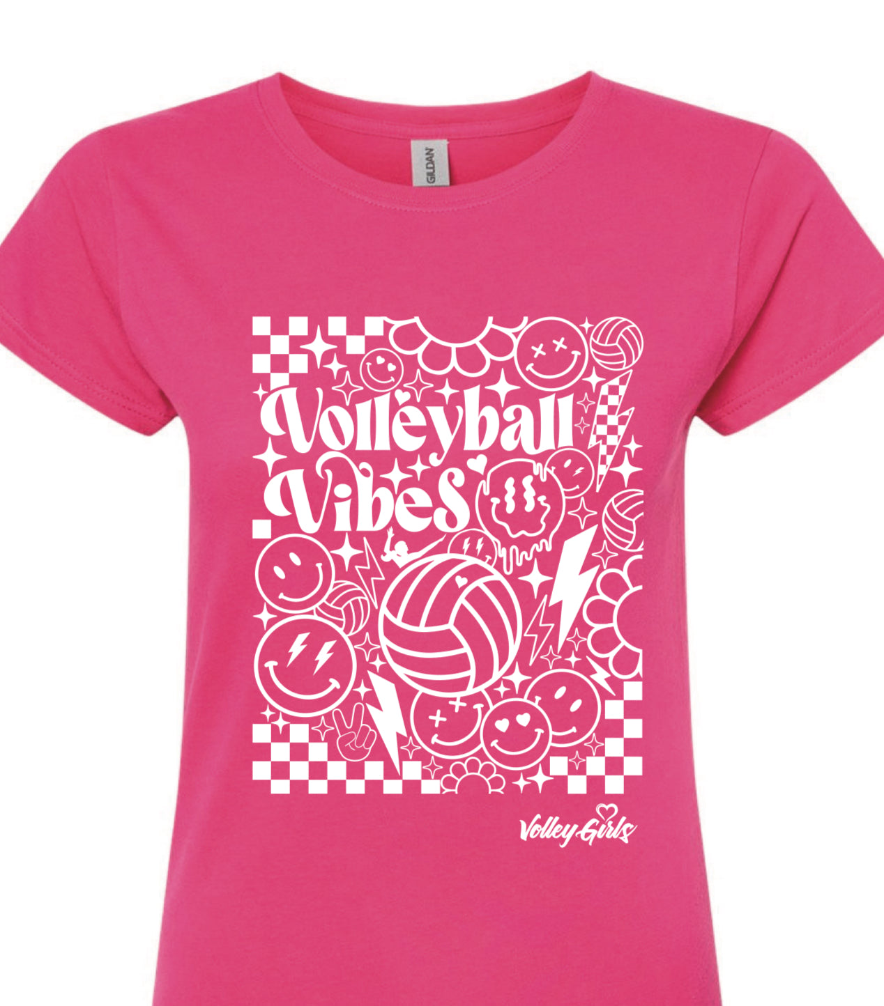 VOLLEYBALL VIBES PROGRAM T-SHIRT